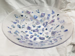 Glass Bird Bath/Fruit Bowl