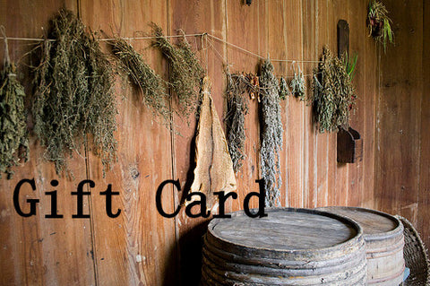 The Witch and the Bear Gift Card