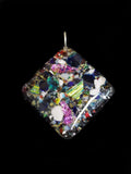 Multicolor Dichroic Glass Pendant